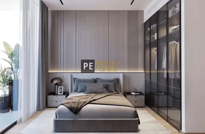 Room / Bedroom image for: Apartment - 1 Bedroom - 2 Bathrooms for sale in Samana Barari Views - Majan - Dubai, Image 1