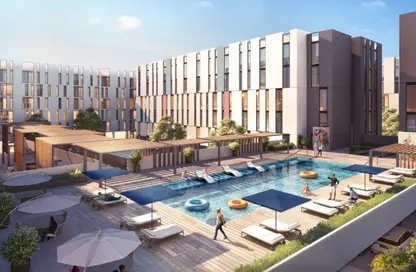 Apartment - 1 Bedroom - 1 Bathroom for sale in The Boulevard 1 - Aljada - Sharjah