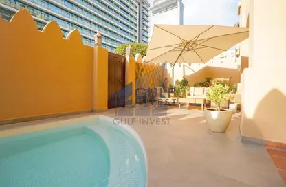 Townhouse - 3 Bedrooms - 4 Bathrooms for rent in The Fairmont Palm Residences - Palm Jumeirah - Dubai