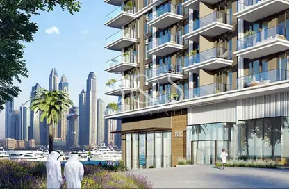 شقة - غرفة نوم - 2 حمامات للبيع في قصر الشاطئ - إعمار بيتشفرونت - دبي هاربور - دبي