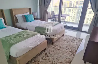 شقة - 2 غرف نوم - 2 حمامات للايجار في فندق ومساكن برج باراماونت - الخليج التجاري - دبي