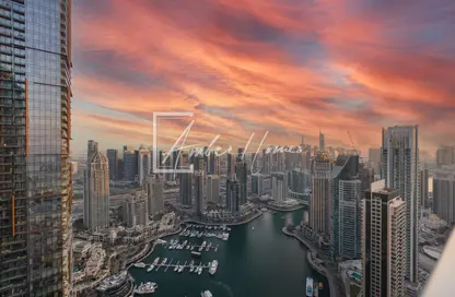 Apartment - 3 Bedrooms - 3 Bathrooms for sale in Damac Heights - Dubai Marina - Dubai