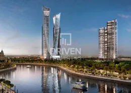 Water View image for: Apartment - 1 Bathroom for sale in Aykon City Tower B - Aykon City - Business Bay - Dubai, Image 1