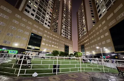 Shop - Studio - 1 Bathroom for rent in Tower C1 - Ajman Pearl Towers - Ajman Downtown - Ajman