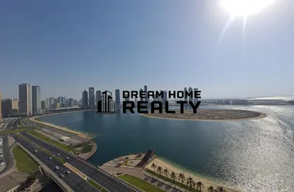Apartment - 3 Bedrooms - 3 Bathrooms for rent in Al Waleed Tower - Al Qasba - Sharjah