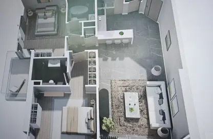 Apartment - 1 Bedroom - 2 Bathrooms for sale in Ajman Creek Towers - Al Rashidiya 1 - Al Rashidiya - Ajman