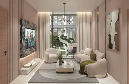 صورة لـ غرفة المعيشة شقة - غرفة نوم - 2 حمامات للبيع في أوليفيا ريزيدينسز - مجمع دبي للإستثمار - دبي ، صورة رقم 1