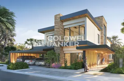 Townhouse - 5 Bedrooms - 6 Bathrooms for sale in Costa Brava 1 - Costa Brava at DAMAC Lagoons - Damac Lagoons - Dubai