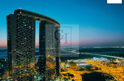 Apartment - 1 Bedroom - 2 Bathrooms for rent in The Gate Tower 3 - Shams Abu Dhabi - Al Reem Island - Abu Dhabi