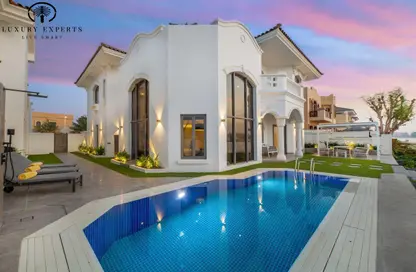 Villa - 5 Bedrooms - 5 Bathrooms for rent in Garden Homes Frond F - Garden Homes - Palm Jumeirah - Dubai
