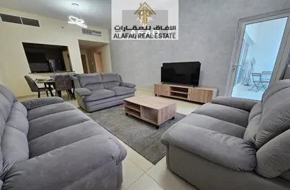 Apartment - 2 Bedrooms - 3 Bathrooms for sale in Ajman One Towers - Al Sawan - Ajman
