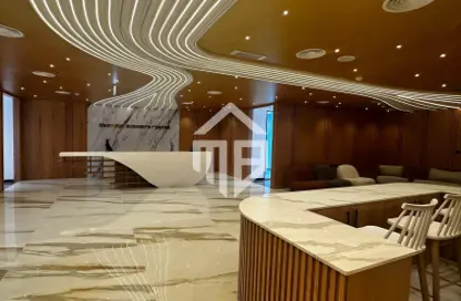 Business Centre - Studio - 4 Bathrooms for rent in The Court Tower - Business Bay - Dubai