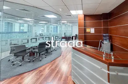 Office Space - Studio - 1 Bathroom for rent in Saba Tower 1 - JLT Cluster E - Jumeirah Lake Towers - Dubai