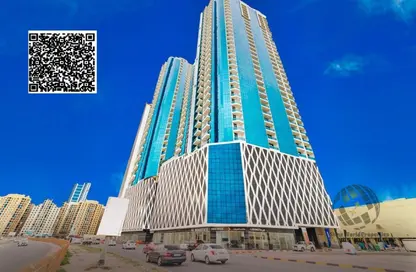 شقة - 2 غرف نوم - 3 حمامات للبيع في A1 برج - أبراج لؤلؤة عجمان - عجمان وسط المدينة - عجمان