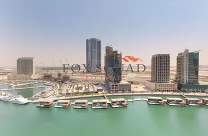 Apartment - Studio - 1 Bathroom for rent in Waters Edge - Business Bay - Dubai