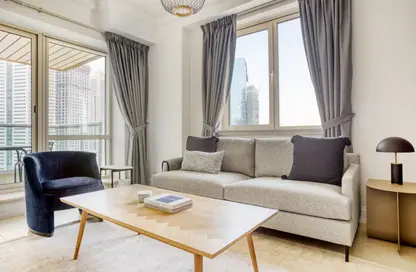 Apartment - 1 Bedroom - 2 Bathrooms for rent in Murjan Tower - Emaar 6 Towers - Dubai Marina - Dubai