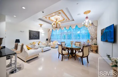 Apartment - 1 Bedroom - 2 Bathrooms for rent in Oceana Atlantic - Oceana - Palm Jumeirah - Dubai