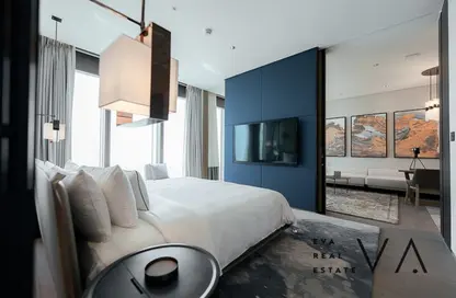 Apartment - 1 Bedroom - 2 Bathrooms for rent in Zabeel Tower - Sheikh Zayed Road - Dubai