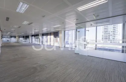 Office Space - Studio - 2 Bathrooms for rent in Capital Gate - Capital Centre - Abu Dhabi
