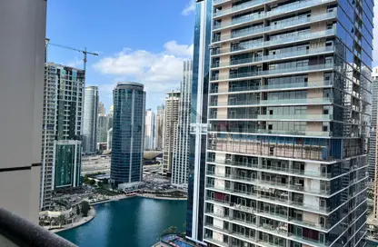 شقة - غرفة نوم - 2 حمامات للايجار في خور الجميرا 1 - (JLT) مجمع X - أبراج بحيرة الجميرا - دبي
