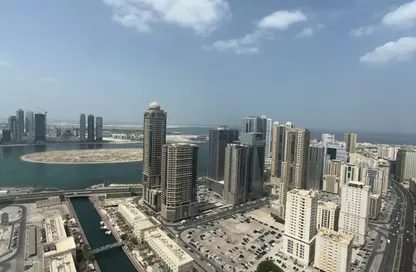 شقة - 2 غرف نوم - 3 حمامات للبيع في برج النخلة 3 - أبراج النخلة - المجاز - الشارقة