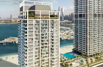 Apartment - 2 Bedrooms - 2 Bathrooms for sale in Beach Mansion - EMAAR Beachfront - Dubai Harbour - Dubai