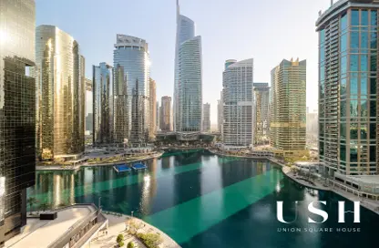 Apartment - 1 Bedroom - 2 Bathrooms for rent in Dubai Arch - JLT Cluster G - Jumeirah Lake Towers - Dubai