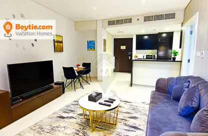 Apartment - 1 Bedroom - 2 Bathrooms for rent in Damac Maison Cour Jardin (The Cosmopolitan) - Business Bay - Dubai