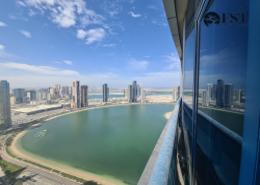 Water View image for: Apartment - 6 bedrooms - 7 bathrooms for sale in Beach Tower 1 - Al Khan Lagoon - Al Khan - Sharjah, Image 1