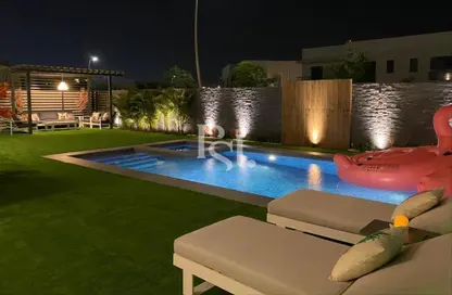 Pool image for: Villa - 4 Bedrooms - 5 Bathrooms for sale in Aspens - Yas Acres - Yas Island - Abu Dhabi, Image 1