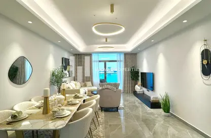 Apartment - 2 Bedrooms - 3 Bathrooms for sale in Ajman Creek Towers - Al Rashidiya 1 - Al Rashidiya - Ajman