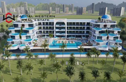 Apartment - Studio - 1 Bathroom for sale in Samana Santorini - Dubai Studio City - Dubai