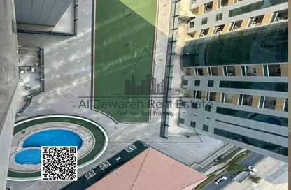 Apartment - 1 Bedroom - 2 Bathrooms for rent in Orient Tower 1 - Orient Towers - Al Bustan - Ajman