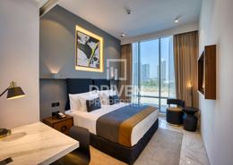 Room / Bedroom image for: Studio - 1 bathroom for sale in Avalon Tower - Jumeirah Village Circle - Dubai, Image 1