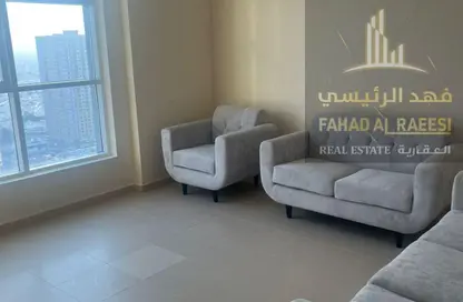 شقة - 2 غرف نوم - 3 حمامات للايجار في برج النعيمية  3 - أبراج النعيمية - النعيمية - عجمان