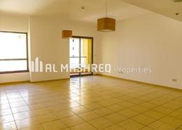 Empty Room image for: Apartment - 1 bedroom - 2 bathrooms for rent in Rimal 1 - Rimal - Jumeirah Beach Residence - Dubai, Image 1