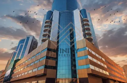 شقة - غرفة نوم - 2 حمامات للبيع في أورينت تاور 1 - أورينت تاور - البستان - عجمان شقة - غرفة نوم - 2 حمامات للبيع في أورينت تاور 1 - أورينت تاور - البستان - عجمان