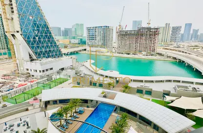 Apartment - 3 Bedrooms - 4 Bathrooms for rent in Water Front Tower A - Waterfront Residential Towers - Tourist Club Area - Abu Dhabi