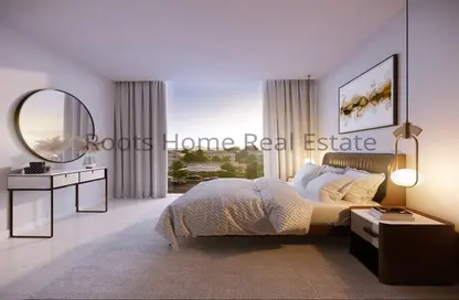Room / Bedroom image for: Apartment - 1 Bedroom - 2 Bathrooms for sale in Azizi Beach Oasis - Dubai Studio City - Dubai, Image 1
