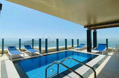 Penthouse - 4 Bedrooms - 6 Bathrooms for rent in Amwaj 5 - Amwaj - Jumeirah Beach Residence - Dubai