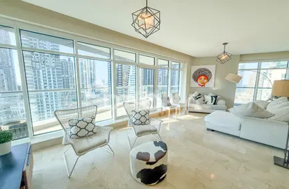 شقة - 3 غرف نوم - 4 حمامات للايجار في ترايدنت بايسايد - دبي مارينا - دبي