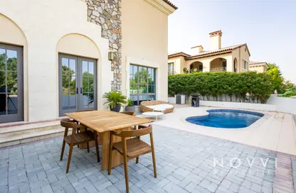 Townhouse - 4 Bedrooms - 4 Bathrooms for rent in Whispering Pines - Earth - Jumeirah Golf Estates - Dubai