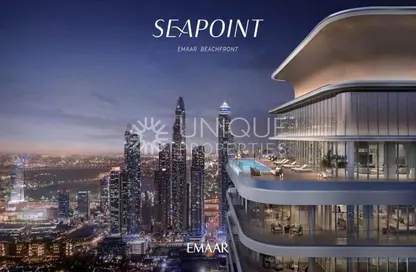 Half Floor - 7 Bedrooms - 7 Bathrooms for sale in EMAAR Beachfront - Dubai Harbour - Dubai