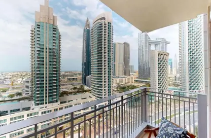 Apartment - 1 Bedroom - 2 Bathrooms for rent in Standpoint Towers - Downtown Dubai - Dubai
