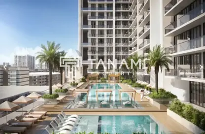 Apartment - Studio - 1 Bathroom for sale in Binghatti Amberhall - Jumeirah Village Circle - Dubai