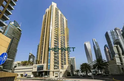 Apartment - 3 Bedrooms - 3 Bathrooms for rent in Al Habtoor Tower - Dubai Marina - Dubai