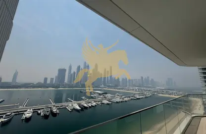 Apartment - 3 Bedrooms - 4 Bathrooms for rent in Palace Beach Residence - EMAAR Beachfront - Dubai Harbour - Dubai