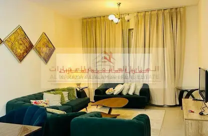 Apartment - 1 Bedroom - 2 Bathrooms for rent in Manazil Tower 2 - Al Taawun Street - Al Taawun - Sharjah