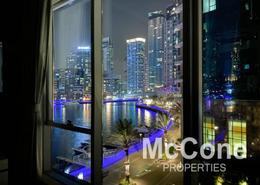 Apartment - 1 bedroom - 2 bathrooms for rent in Beauport Tower - Marina Promenade - Dubai Marina - Dubai