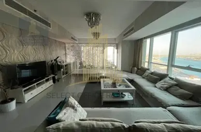 Living Room image for: Apartment - 2 Bedrooms - 4 Bathrooms for sale in One Marina Square - Marina Square - Al Reem Island - Abu Dhabi, Image 1